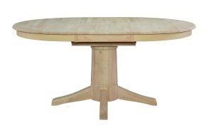 Extension  Table w/ Transitional Pedestal