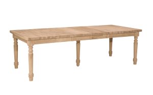 Large Farmhouse Table w/ Turned Legs
