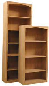Arch Top Bookcases