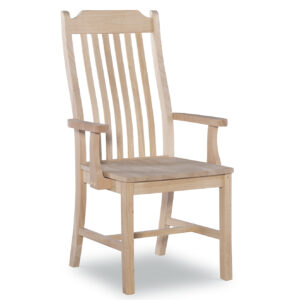 Large Mission Arm Chair