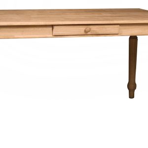 unfinished farm table