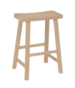 Saddle Seat Counter Stool - 24"