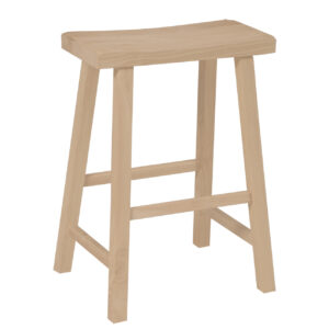 Saddle Seat Counter Stool - 24"