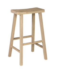 Saddle Seat Bar Stool - 30"