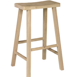 Saddle Seat Bar Stool - 30"