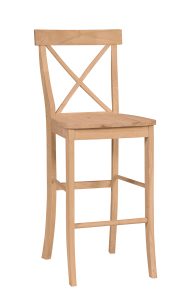 X Back Bar Stool