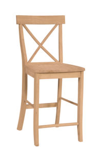X Back Counter Stool