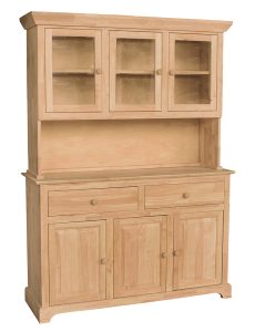 3 Door Hutch and Buffet