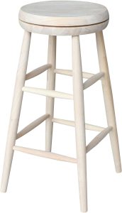 Scoop Seat Swivel Bar Stool - 30"