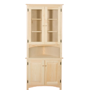 Amish Corner Cabinet