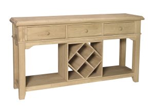 Server with Wine Rack