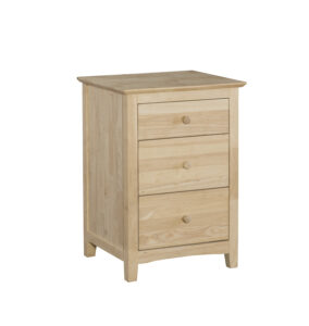 Lancaster 3 Drawer Nightstand