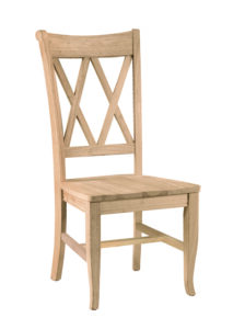Double X Back Chair