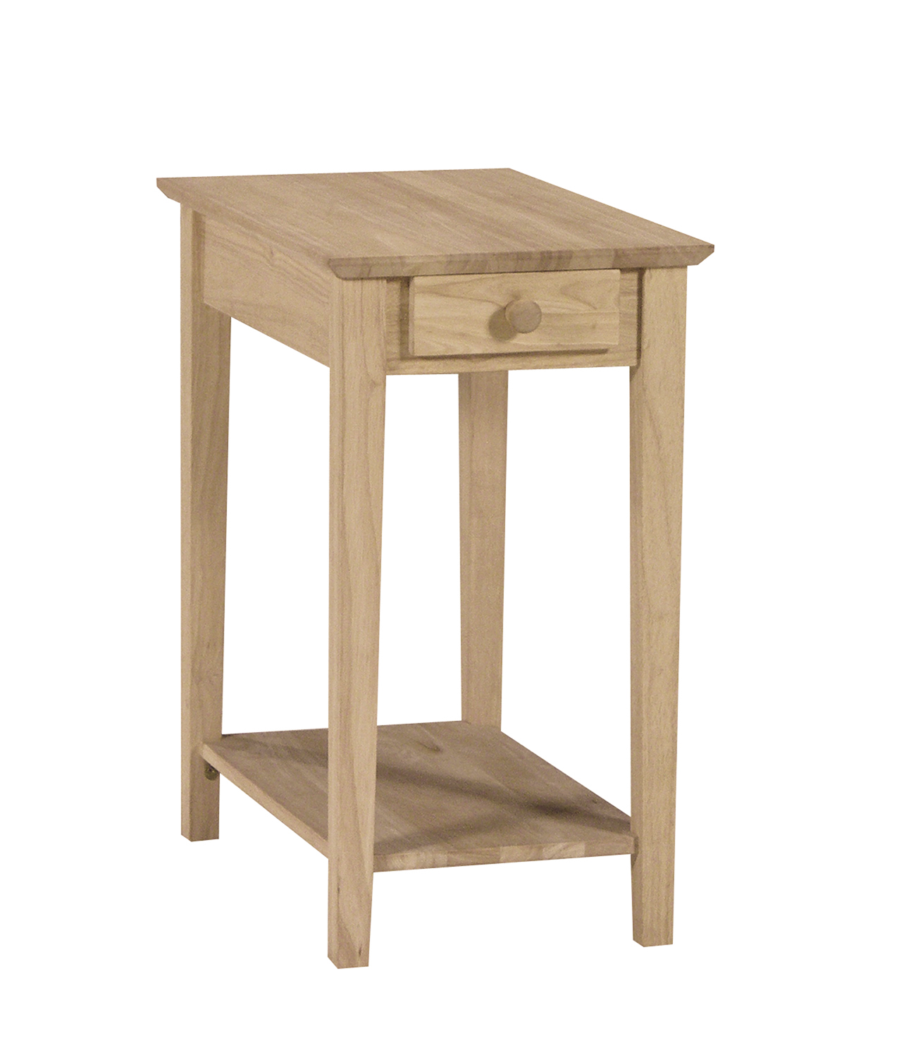 Narrow end table