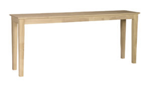 Shaker Sofa Table - 72"