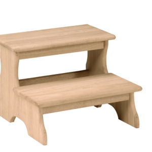Wooden Two tier step stool